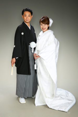 ご結婚祝い・紋付袴・白無垢・ご夫婦写真