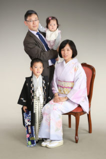 着物の家族写真04