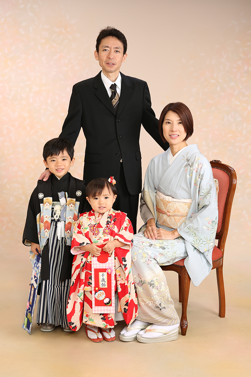 江戸川区・29年七五三・3歳・5歳・家族写真・ママも着物 いせや写真スタジオ 江戸川区の写真スタジオ 江戸川区・29年七五三・3歳・5歳・家族写真・ママも着物 いせや写真スタジオ 江戸川区の写真スタジオ