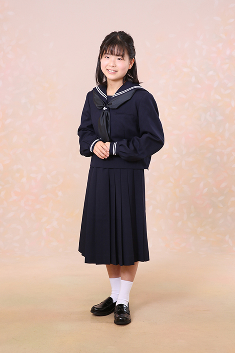 中学　入学　記念写真 