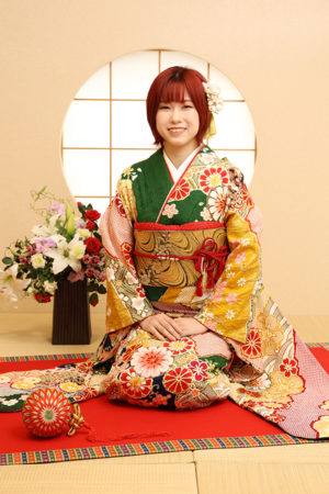 東京都　江戸川区　成人式　振袖前撮り　20歳